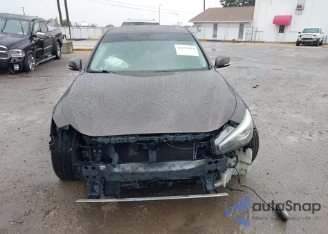 2014 Infiniti Q50 Sport z USA, uszkodzony, nr VIN JN1BV7AP8EM673572